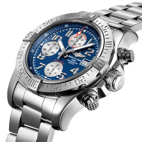 breitling super avenger ii automatic chronograph mens watch review|breitling super avenger bezel.